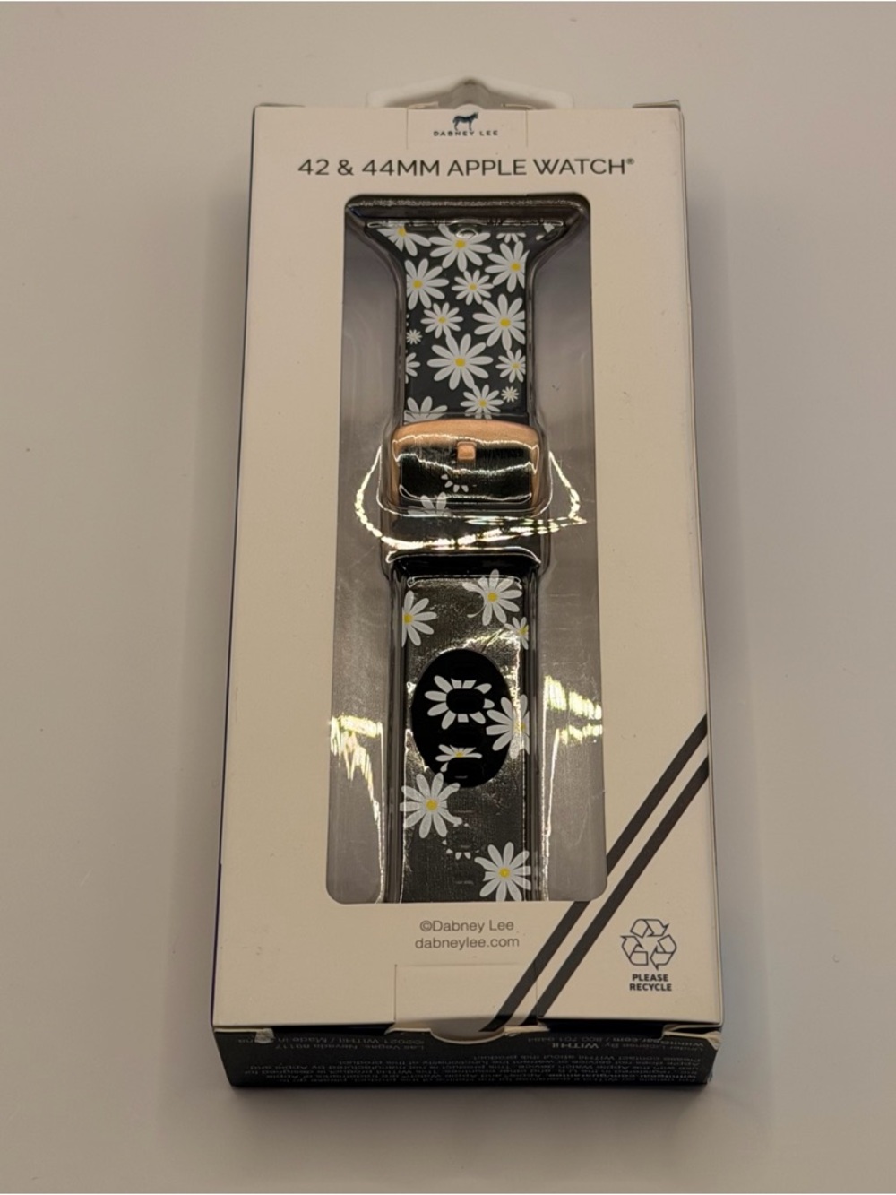 Apple Watch Band, Flower Pattern, New ,‎ 42/44/46